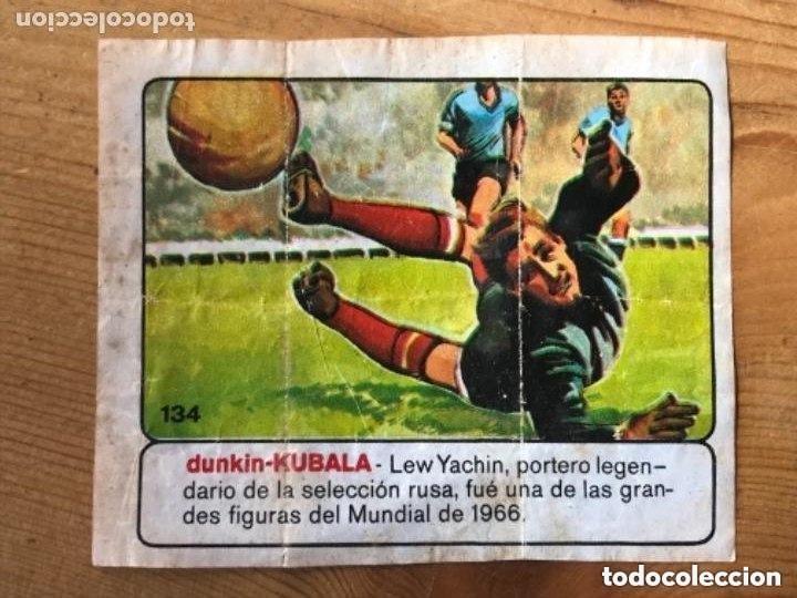 Football Stickers: Cromo f&uacute;tbol Dunkin Kubala. n&ordm; 134 Lew Yachin