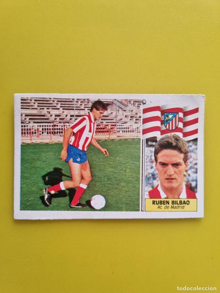 Football Stickers: CROMO DE FUTBOL LIGA ESTE 86 87 1986 1987 RUBEN BILBAO DESPEGADO ATL DE MADRID FICHAJES N&ordm;23 AR926