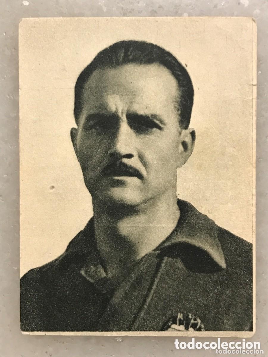 Cromos de f&uacute;tbol: Cromo f&uacute;tbol Antonio P&eacute;rez. Valencia. Equipos 1 divisi&oacute;n. Triunfo 1950, nunca pegado