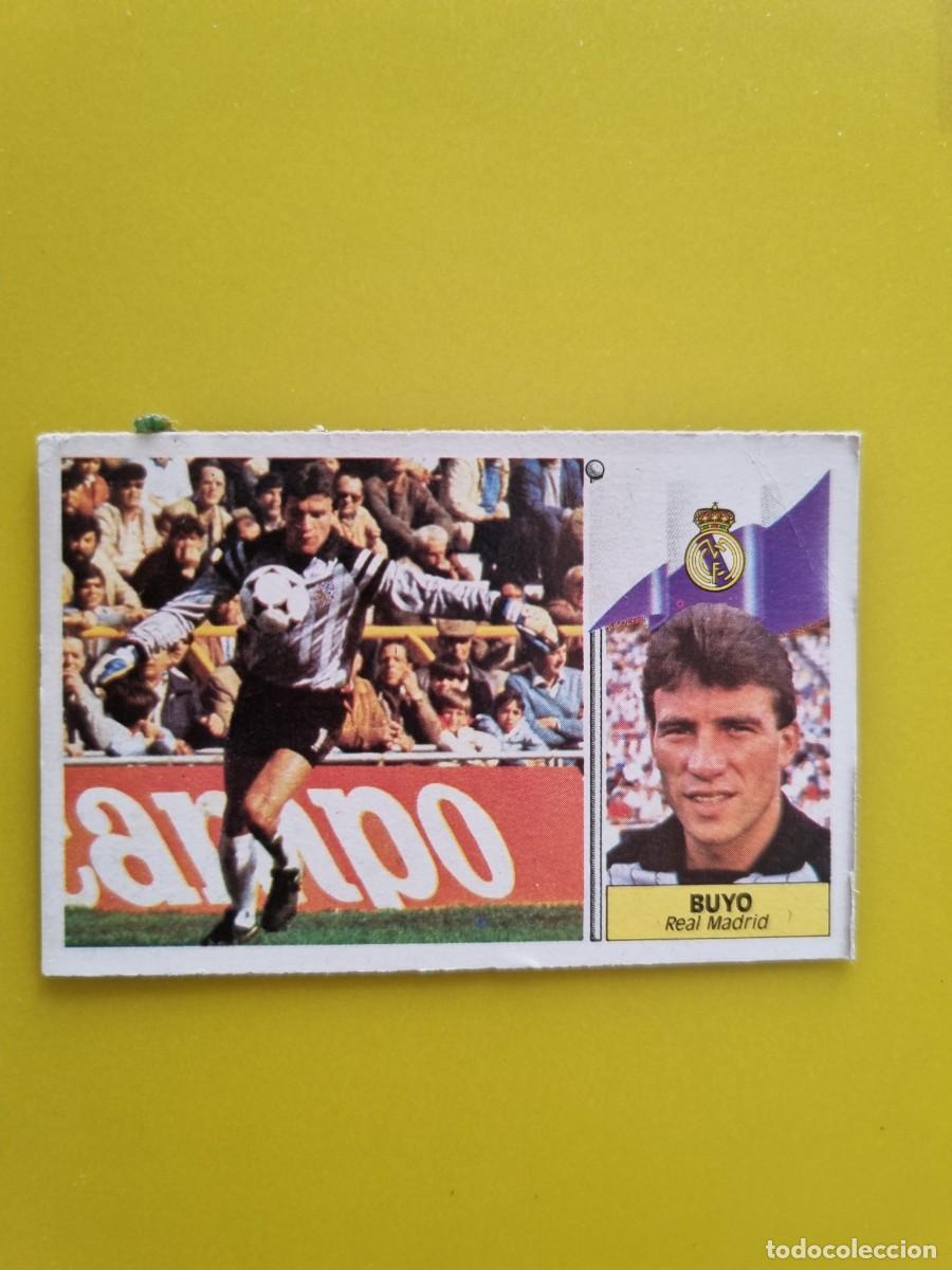 Cartes &agrave; collectionner de Football: CROMO DE FUTBOL LIGA ESTE 86 87 1986 1987 BUYO DESPEGADO REAL MADRID FICHAJES N&ordm;3 AR926
