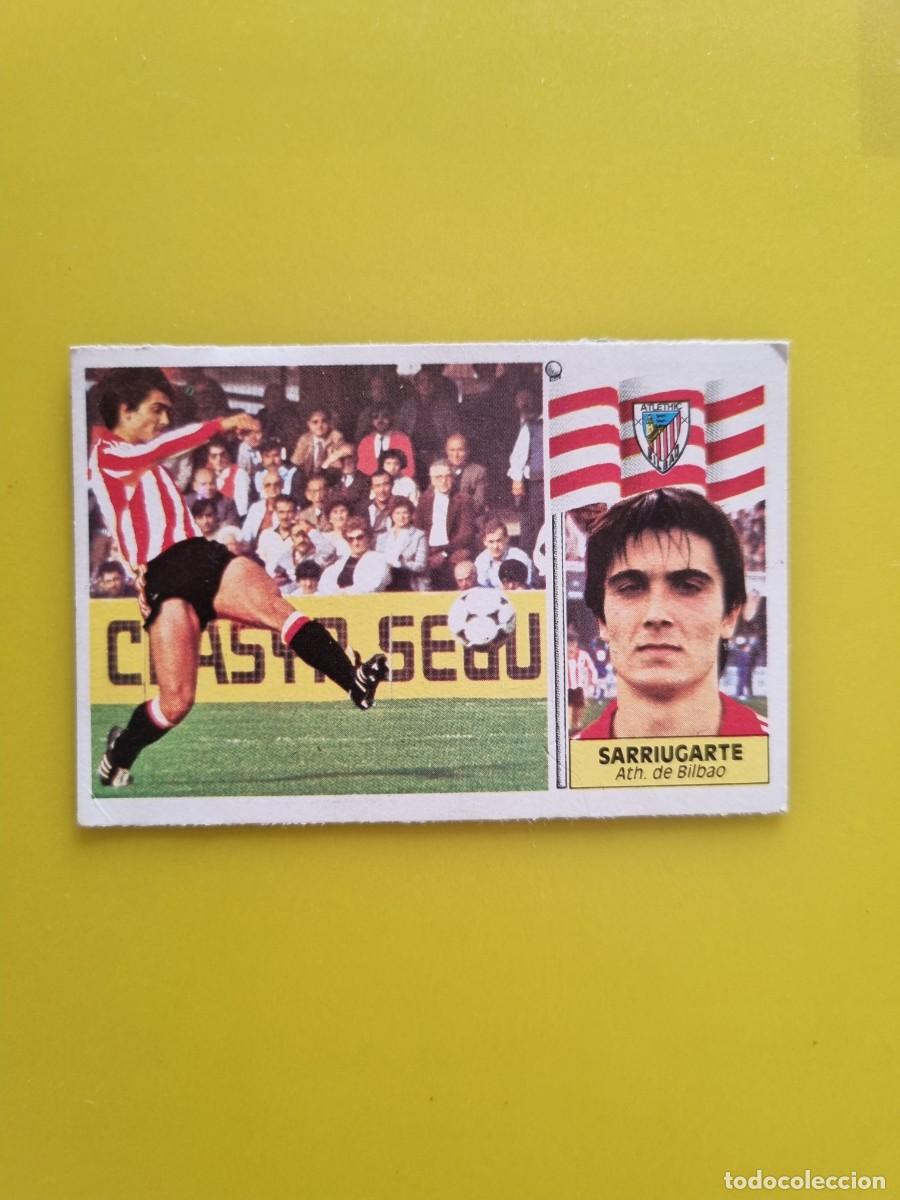 Cartes &agrave; collectionner de Football: CROMO DE FUTBOL LIGA ESTE 86 87 1986 1987 SARRIUGARTE DESPEGADO ATH BILBAO FICHAJES N&ordm;28 AR926