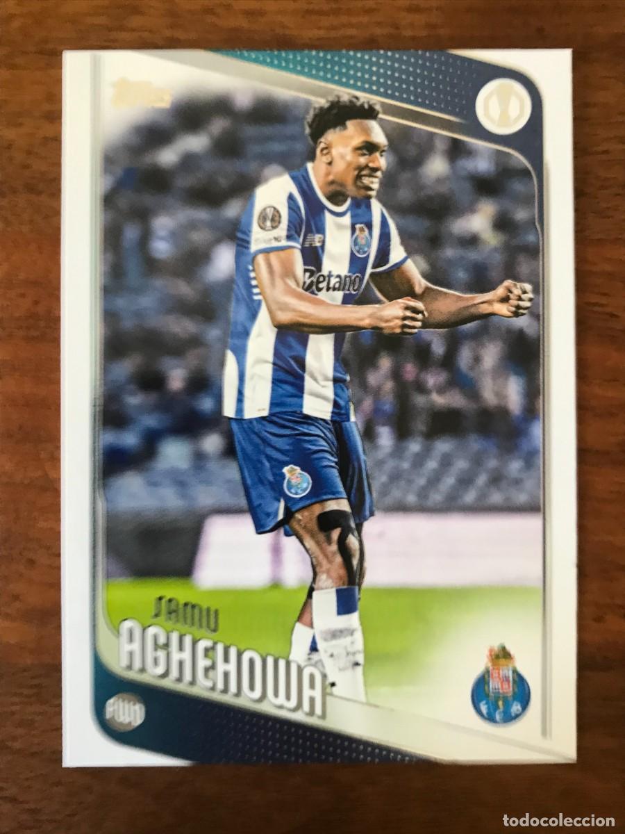 Cartes &agrave; collectionner de Football: SAMU AGHEHOWA - FC PORTO - TOPPS UEFA CLUB COMPETITIONS 2025 2026