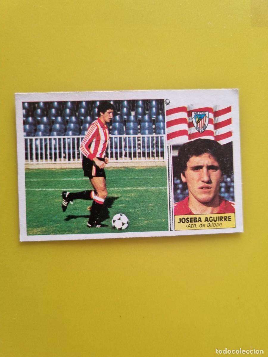 Figurine di Calcio: CROMO DE FUTBOL LIGA ESTE 86 87 1986 1987 JOSEBA AGUIRRE DESPEGADO ATH BILBAO FICHAJES N&ordm;5 AR926