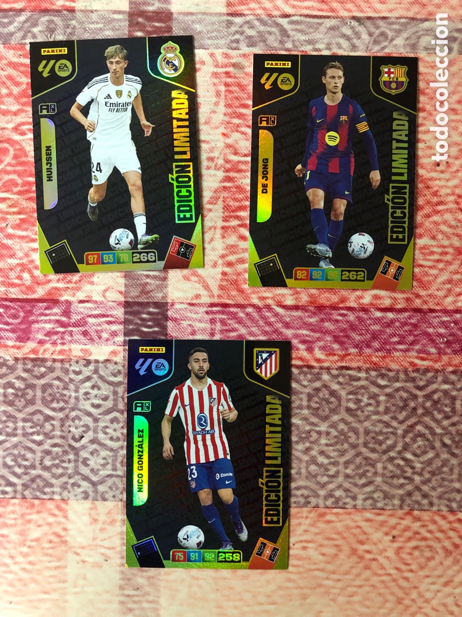 Figurine di Calcio: Adrenalyn 2025 2026 ediciones limitadas