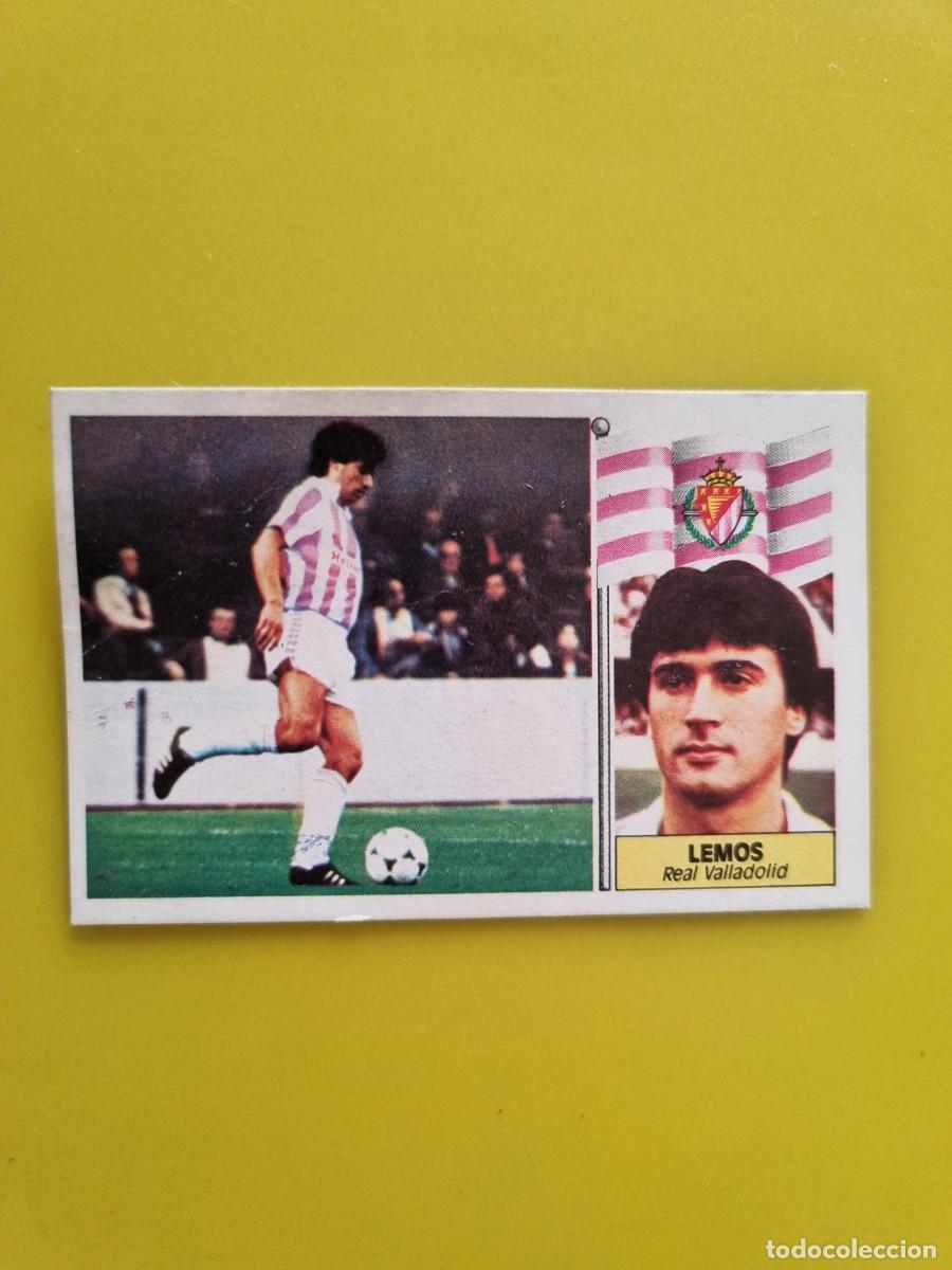 Figurine di Calcio: CROMO DE FUTBOL LIGA ESTE 86 87 1986 1987 LEMOS DESPEGADO VALLADOLID FICHAJES N&ordm;16 AR926