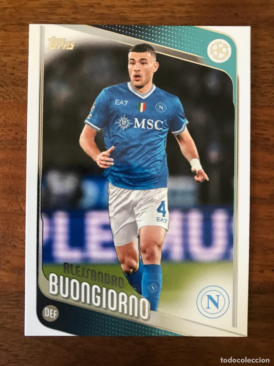 Figurine di Calcio: ALESSANDRO BUONGIORNO - NAPOLES - TOPPS UEFA CLUB COMPETITIONS 2025 2026