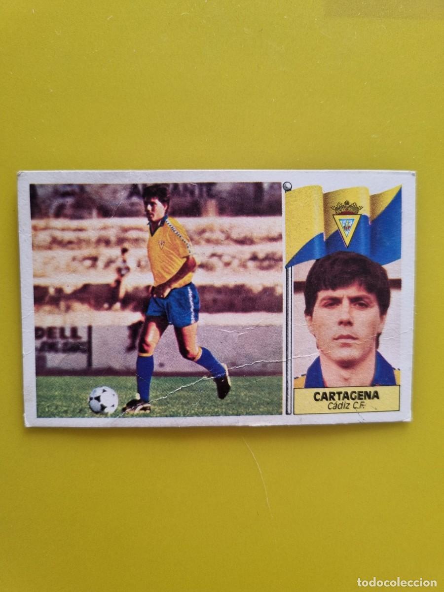 Cromos de f&uacute;tbol: CROMO DE FUTBOL LIGA ESTE 86 87 1986 1987 CARTAGENA DESPEGADO C&Aacute;DIZ FICHAJES N&ordm;14 AR926