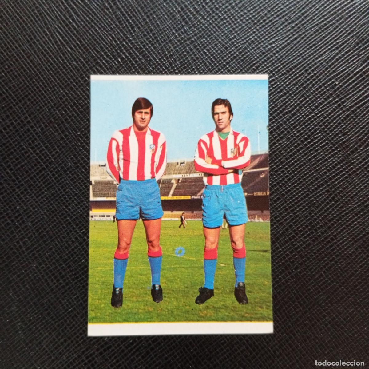 Cromos de f&uacute;tbol: 15 BERMEJO BENEGAS AT MADRID RUIZ ROMERO 1975 1976 FUTBOL CROMO 75 76 - SIN PEGAR - A70 PG181