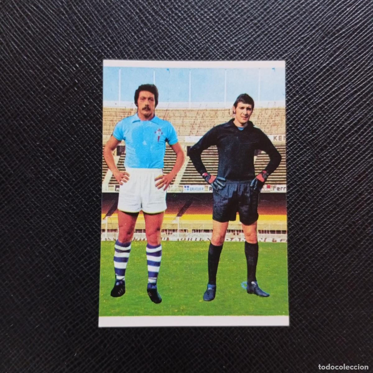 Football Stickers: 38 AGUERRE FELIX CELTA RUIZ ROMERO 1975 1976 FUTBOL CROMO 75 76 - SIN PEGAR - A70 PG190