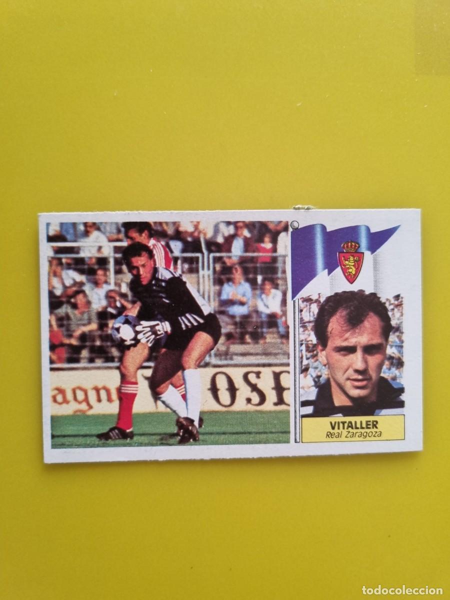 Football Stickers: CROMO DE FUTBOL LIGA ESTE 86 87 1986 1987 VITALLER DESPEGADO REAL ZARAGOZA AR926
