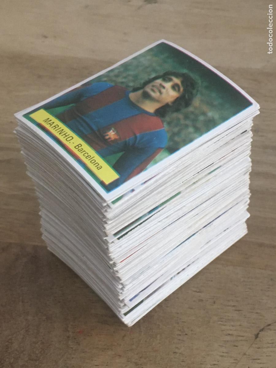 Cromos de f&uacute;tbol: campeonato liga 1975 1076 fini 75 76 lote 184 cromos diferentes sin pegar nuevos de sobre