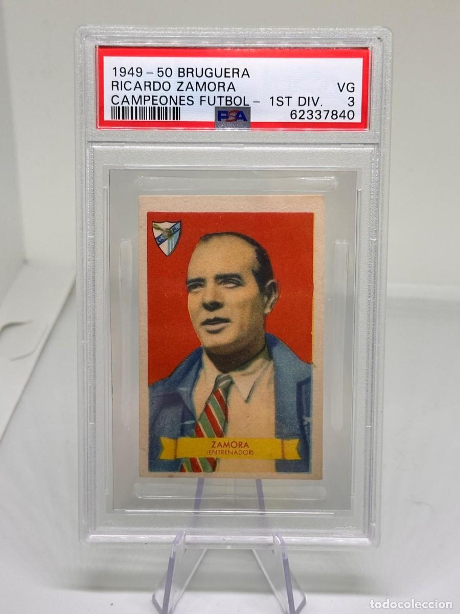 Fu&szlig;ball-Sticker: Zamora Bruguera Campeones Futbol 1949 50 Psa 3 Pop 1 No Higher