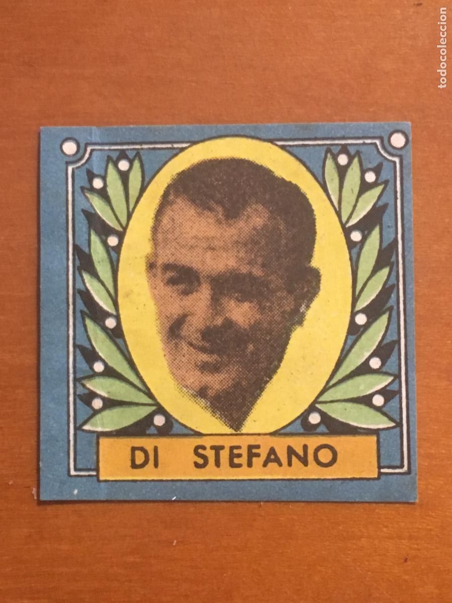 Cromos de f&uacute;tbol: ALFREDO DI STEFANO REAL MADRID CROMO ORIGINAL ALBUM DETERGENTE PLATIN NUNCA PEGADO