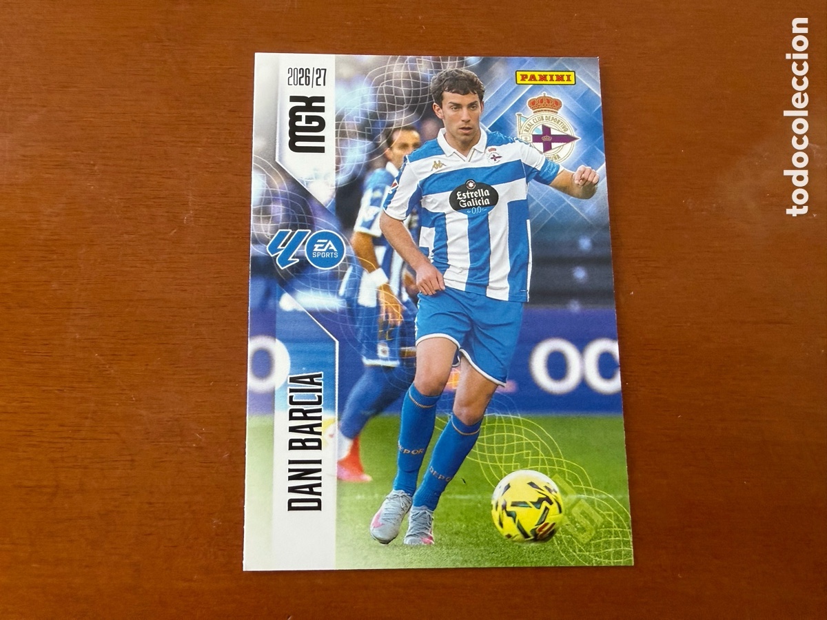 Cartes &agrave; collectionner de Football: 133 DANI BARCIA MEGACRACKS MGK 2026 2027 26 27 DEPORTIVO