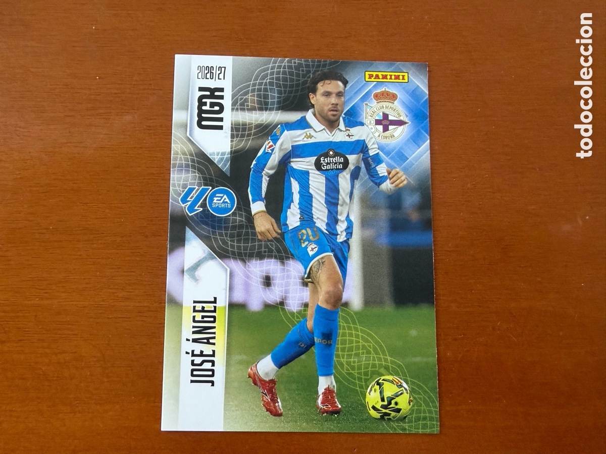 Cartes &agrave; collectionner de Football: 139 JOS&Eacute; &Aacute;NGEL MEGACRACKS MGK 2026 2027 26 27 DEPORTIVO