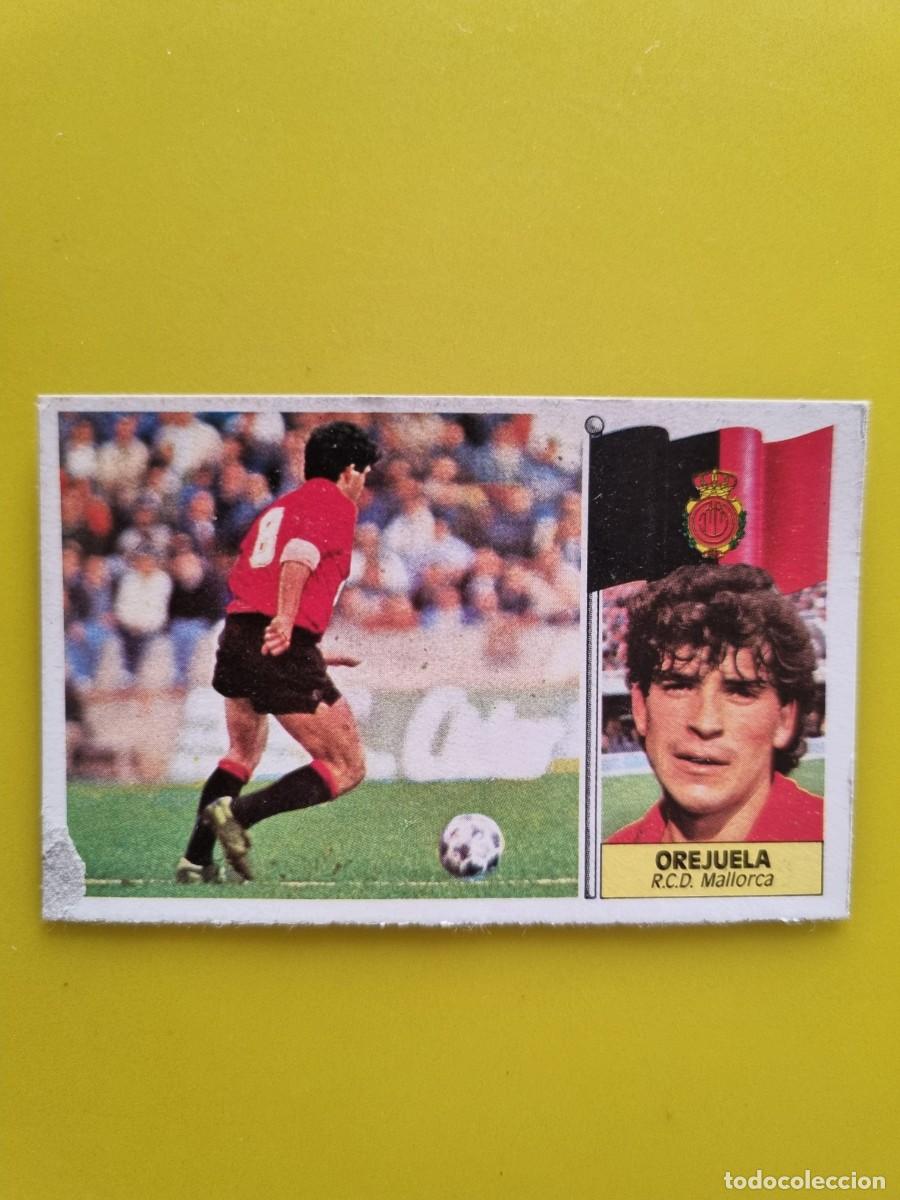 Fu&szlig;ball-Sticker: CROMO DE FUTBOL LIGA ESTE 86 87 1986 1987 OREJUELA DESPEGADO RCD MALLORCA AR926
