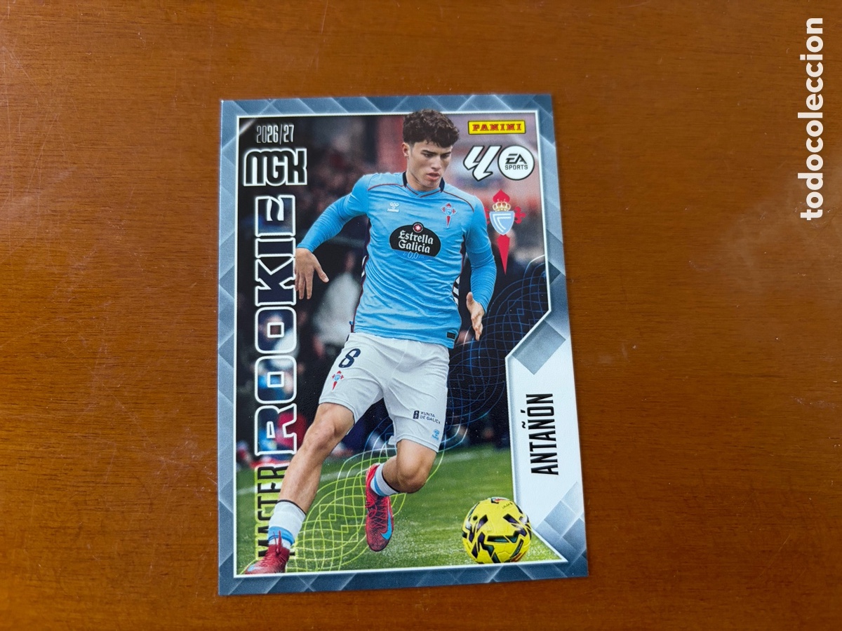 Fu&szlig;ball-Sticker: 407 ANTA&Ntilde;&Oacute;N MASTER ROOKIE MEGACRACKS MGK 2026 2027 26 27 CELTA DE VIGO