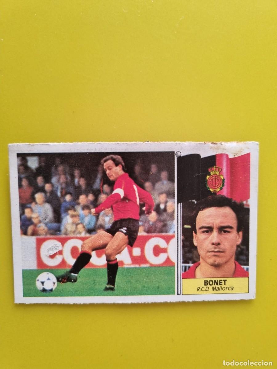 Fu&szlig;ball-Sticker: CROMO DE FUTBOL LIGA ESTE 86 87 1986 1987 BONET DESPEGADO RCD MALLORCA AR926