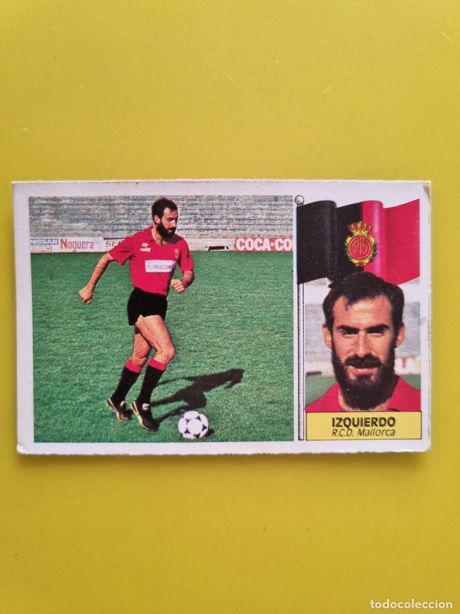 Fu&szlig;ball-Sticker: CROMO DE FUTBOL LIGA ESTE 86 87 1986 1987 IZQUIERDO DESPEGADO RCD MALLORCA AR926