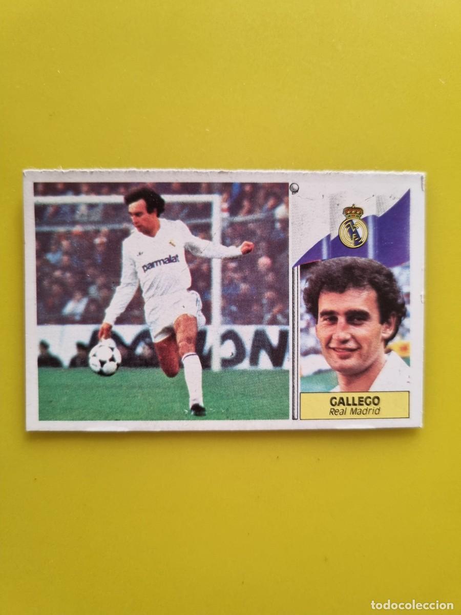 Figurine di Calcio: CROMO DE FUTBOL LIGA ESTE 86 87 1986 1987 GALLEGO DESPEGADO REAL MADRID AR926