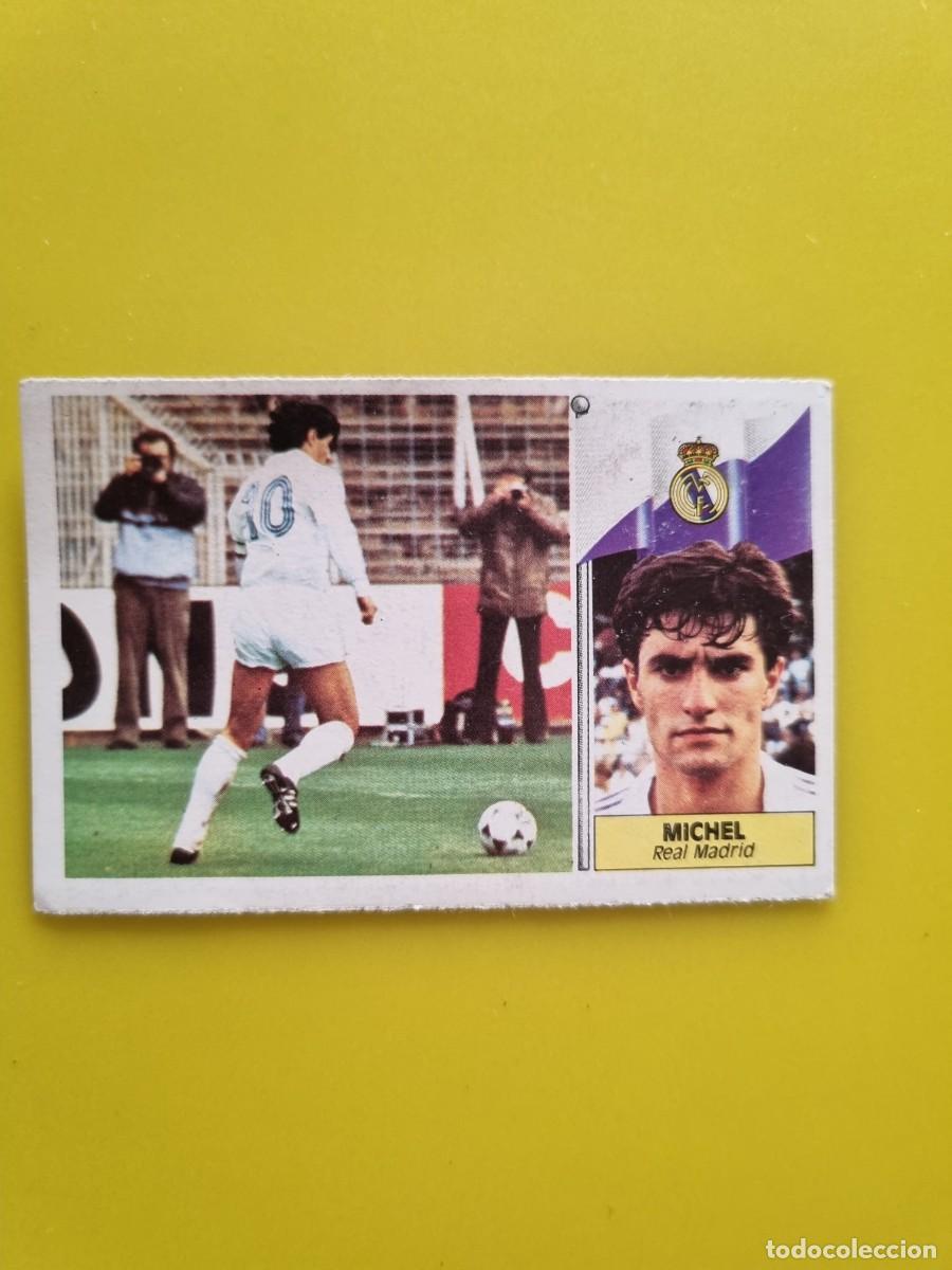 Figurine di Calcio: CROMO DE FUTBOL LIGA ESTE 86 87 1986 1987 MICHEL DESPEGADO REAL MADRID AR926