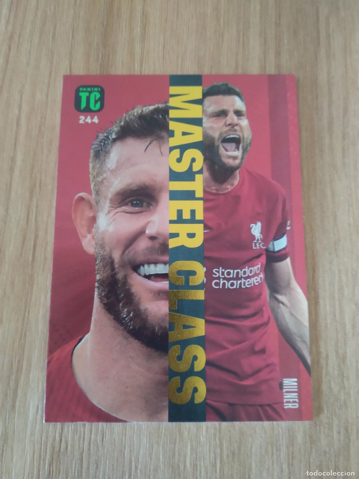 Figurine di Calcio: 244 MILNER LIVERPOOL CROMO TARJETA FUTBOL PANINI TOP CLASS 2023