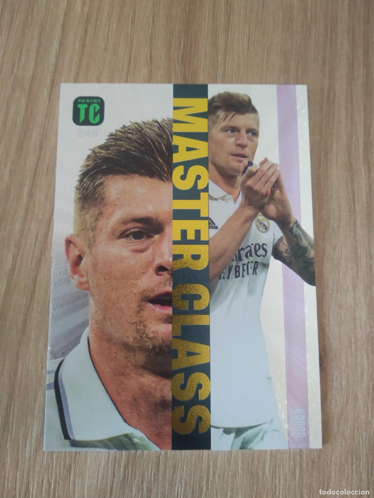 Figurine di Calcio: 246 KROOS REAL MADRID CROMO TARJETA FUTBOL PANINI TOP CLASS 2023