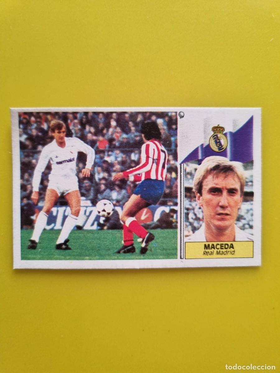 Figurine di Calcio: CROMO DE FUTBOL LIGA ESTE 86 87 1986 1987 MACEDA DESPEGADO REAL MADRID AR926
