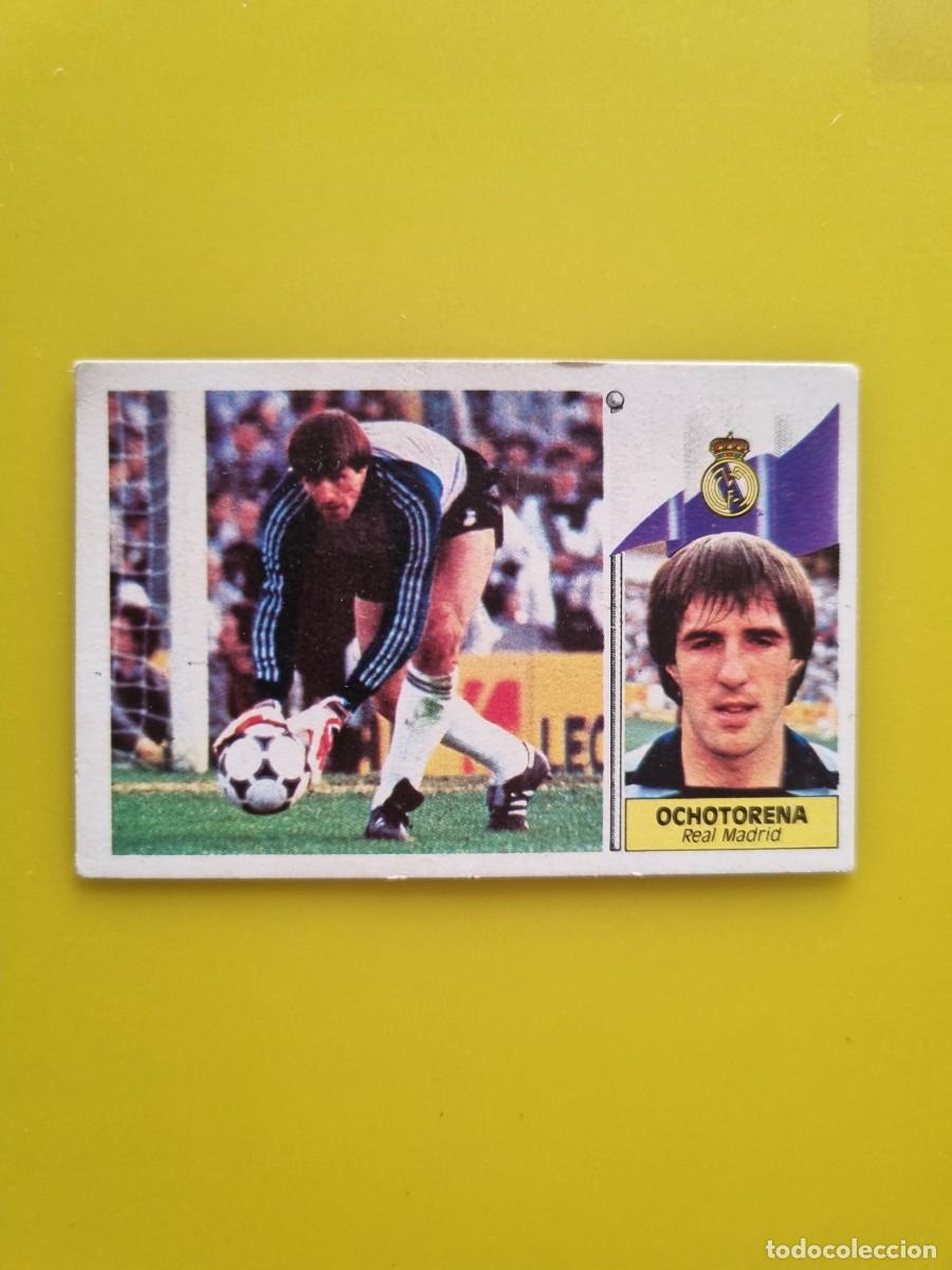 Figurine di Calcio: CROMO DE FUTBOL LIGA ESTE 86 87 1986 1987 OCHOTORENA DESPEGADO REAL MADRID AR926