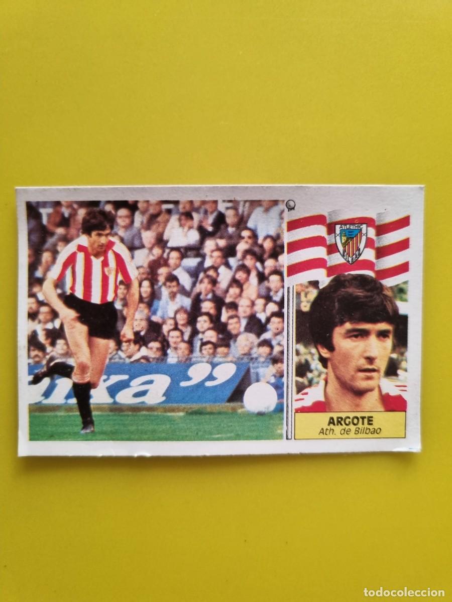 Figurine di Calcio: CROMO DE FUTBOL LIGA ESTE 86 87 1986 1987 ARGOTE DESPEGADO ATH BILBAO AR926