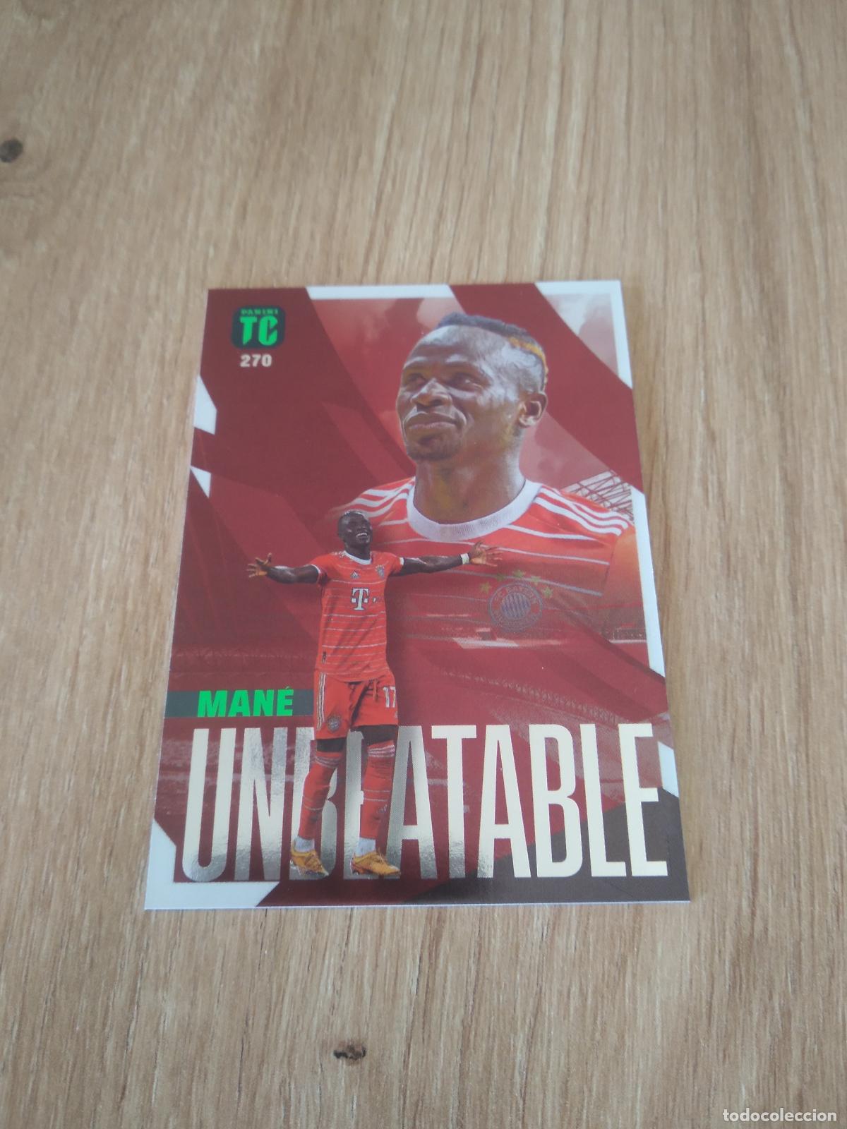Fu&szlig;ball-Sticker: 270 MANE BAYERN MUNICH CROMO TARJETA FUTBOL PANINI TOP CLASS 2023
