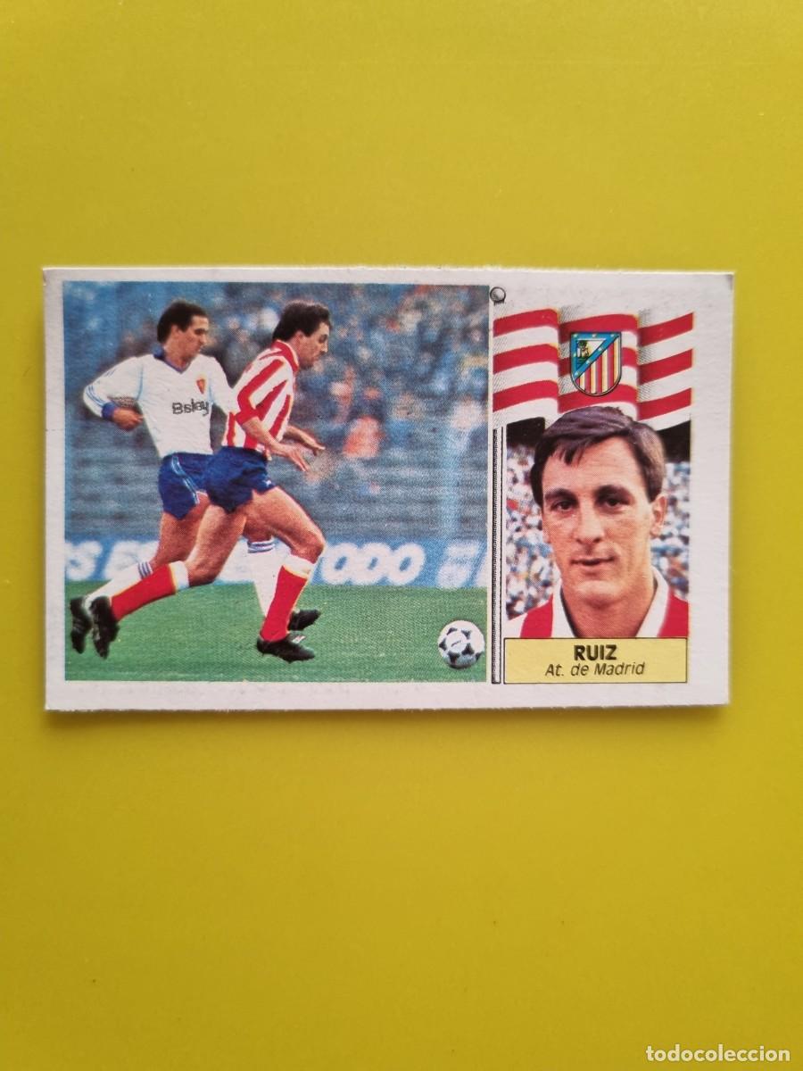 Fu&szlig;ball-Sticker: CROMO DE FUTBOL LIGA ESTE 86 87 1986 1987 RUIZ DESPEGADO AT DE MADRID AR926
