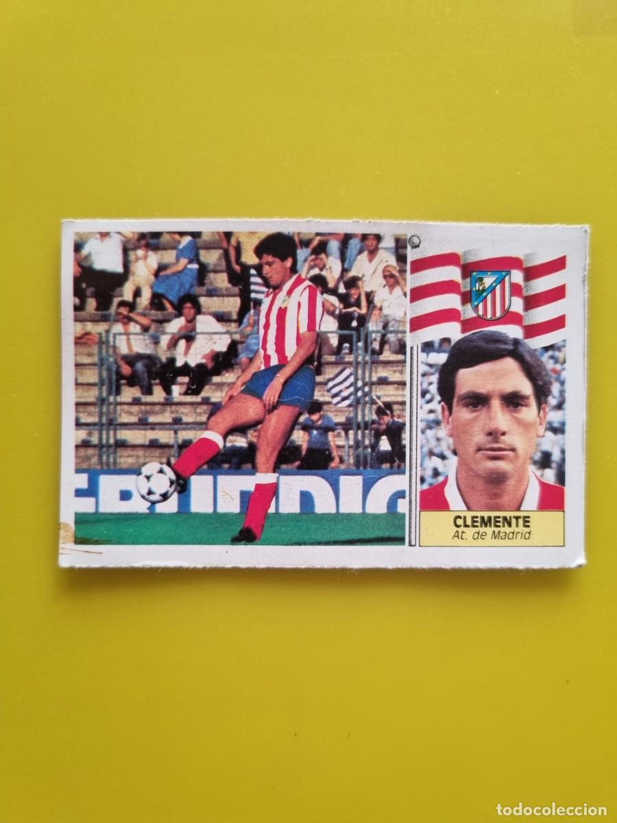 Fu&szlig;ball-Sticker: CROMO DE FUTBOL LIGA ESTE 86 87 1986 1987 CLEMENTE DESPEGADO AT DE MADRID AR926