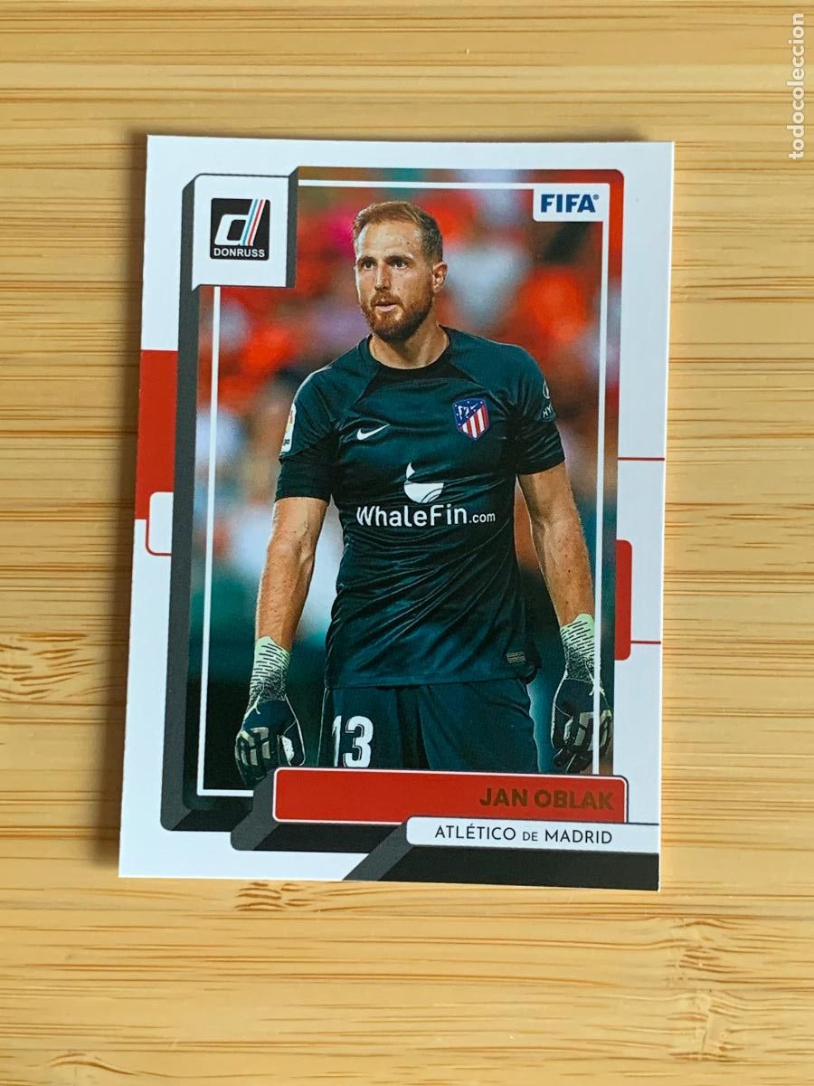 Fu&szlig;ball-Sticker: JAN OBLAK - ATLETICO MADRID - PANINI DONRUSS 2022/23