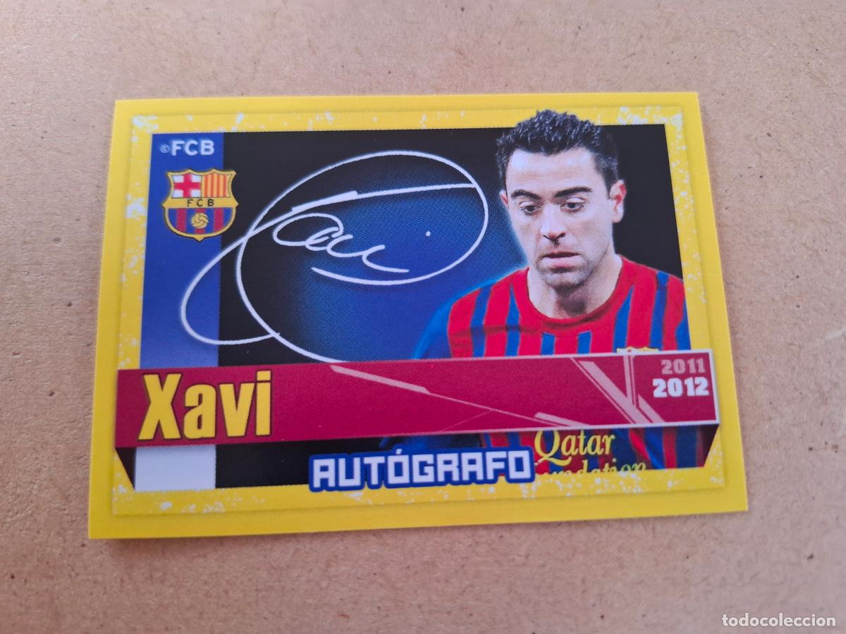 Fu&szlig;ball-Sticker: COLECCI&Oacute;N OFICIAL FC. BARCELONA 2011 2012 - PANINI - 116 XAVI - (CP4)