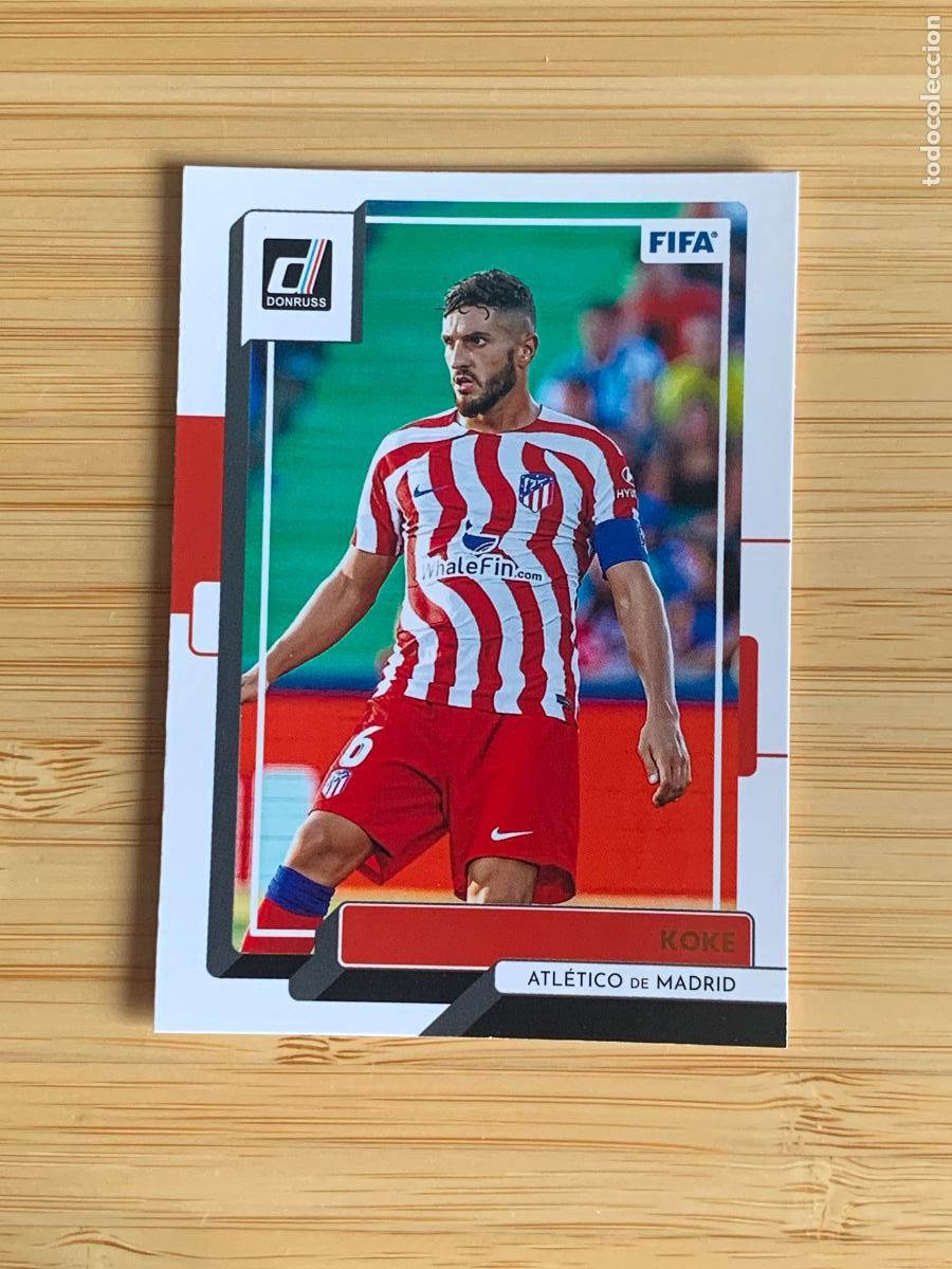 Fu&szlig;ball-Sticker: KOKE - ATLETICO MADRID - PANINI DONRUSS 2022/23
