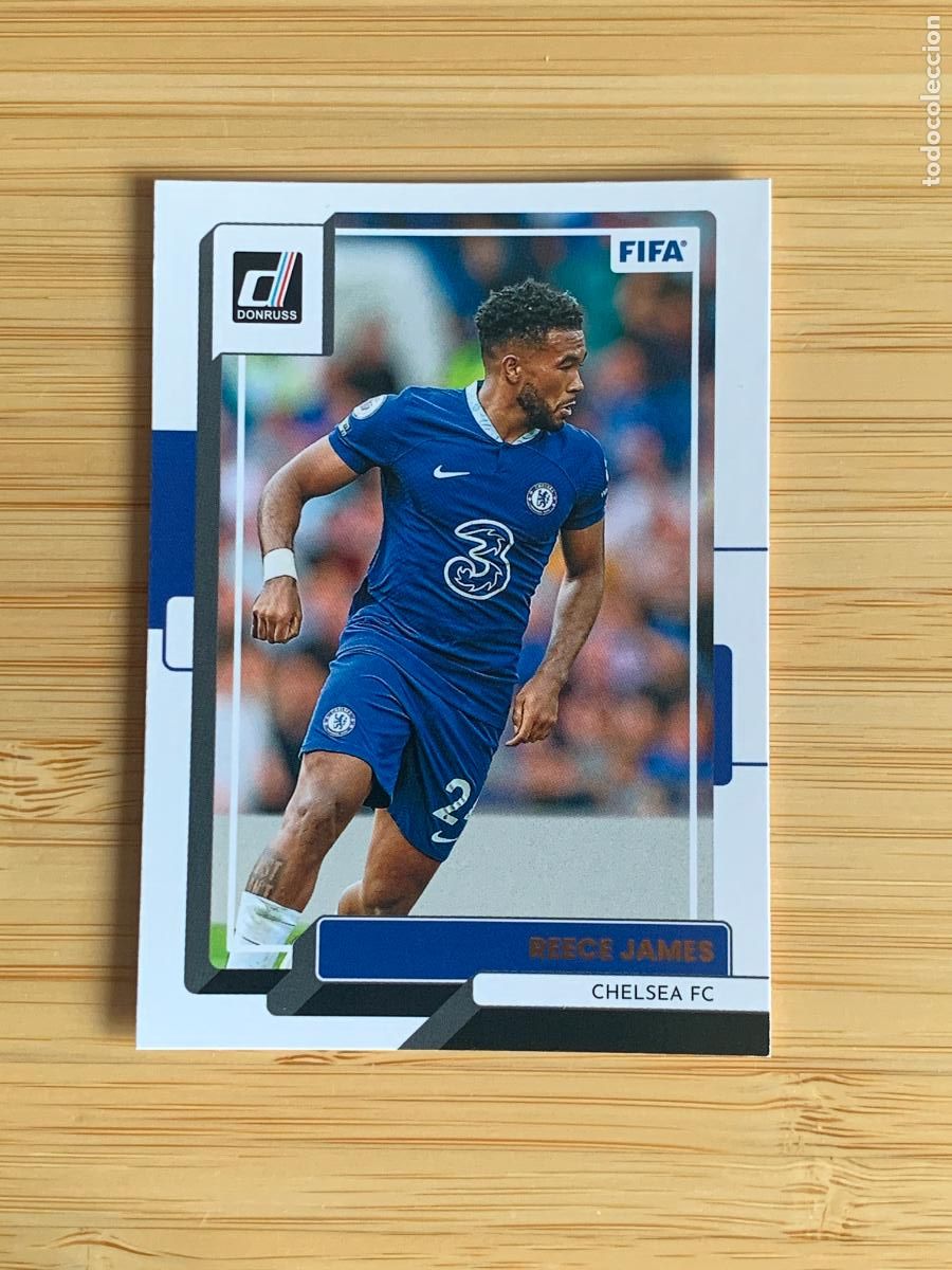Fu&szlig;ball-Sticker: REECE JAMES - CHELSEA FC - PANINI DONRUSS 2022/23