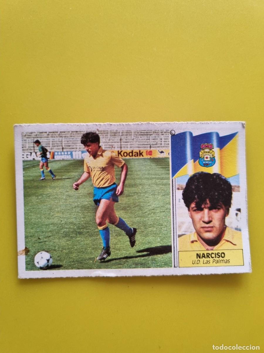 Fu&szlig;ball-Sticker: CROMO DE FUTBOL LIGA ESTE 86 87 1986 1987 NARCISO DESPEGADO UD LAS PALMAS AR926