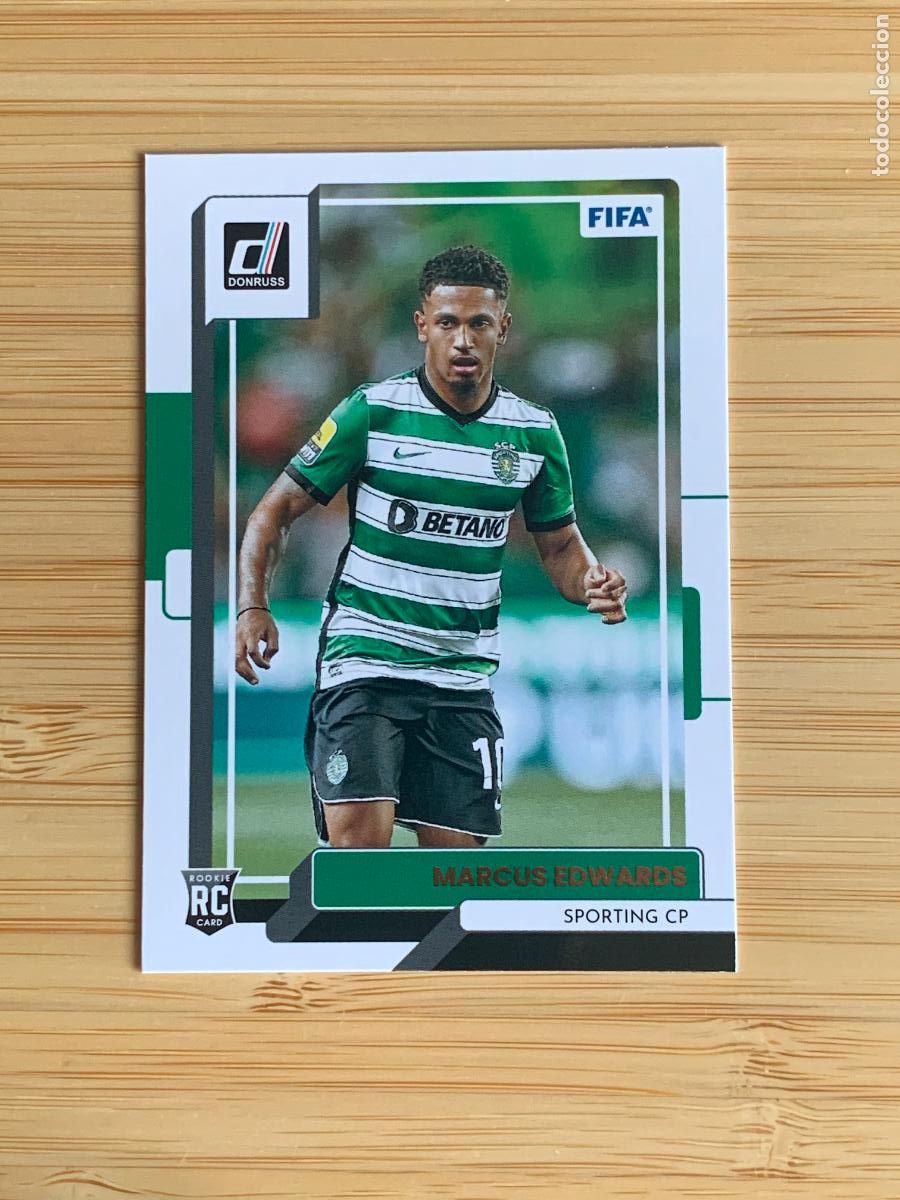 Cromos de f&uacute;tbol: MARCUS EDWARDS - SPORTING CP - PANINI DONRUSS 2022/23 - Foto 1