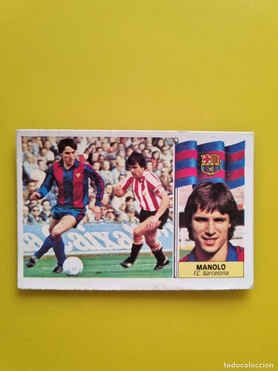 Figurine di Calcio: CROMO DE FUTBOL LIGA ESTE 86 87 1986 1987 MANOLO DESPEGADO FC BARCELONA AR926