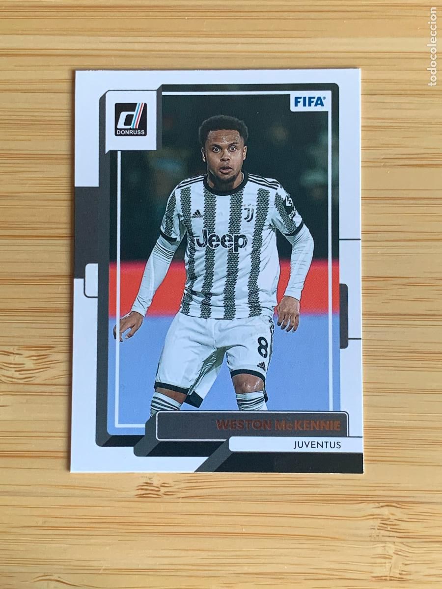 Figurine di Calcio: WESTON MCKENNIE - JUVENTUS - PANINI DONRUSS 2022/23