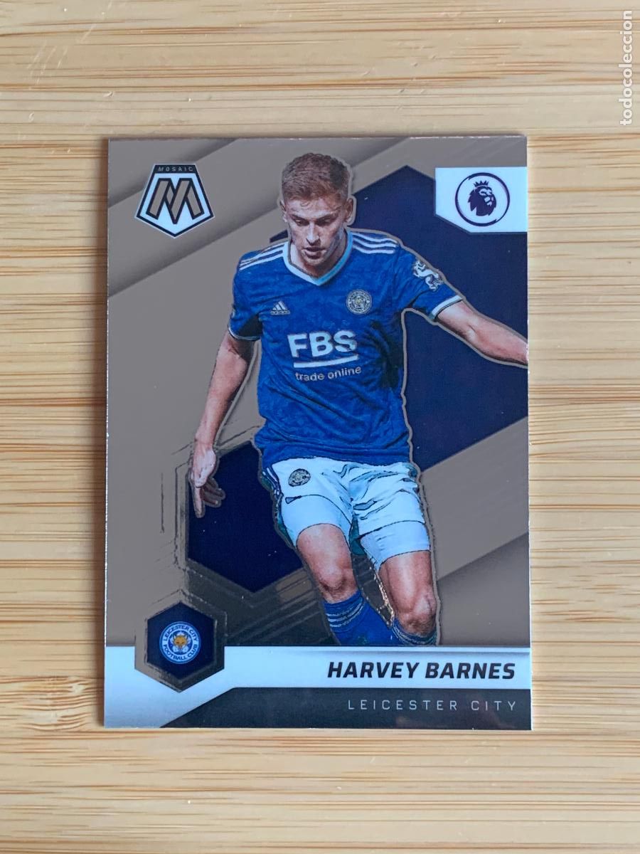 Football Stickers: HARVEY BARNES - LEICESTER CITY - PANINI MOSAIC EPL 2021
