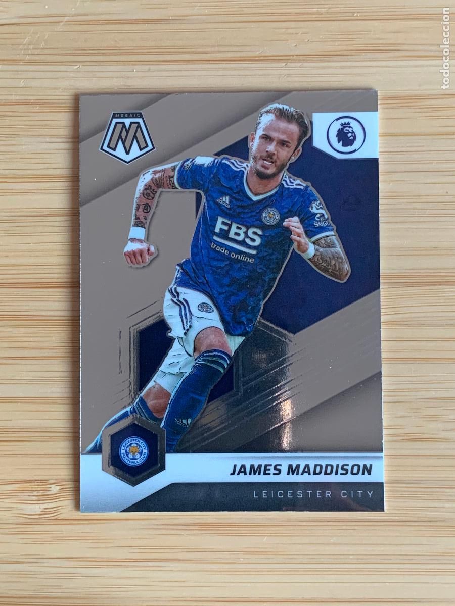 Football Stickers: JAMES MADDISON - LEICESTER CITY - PANINI MOSAIC EPL 2021