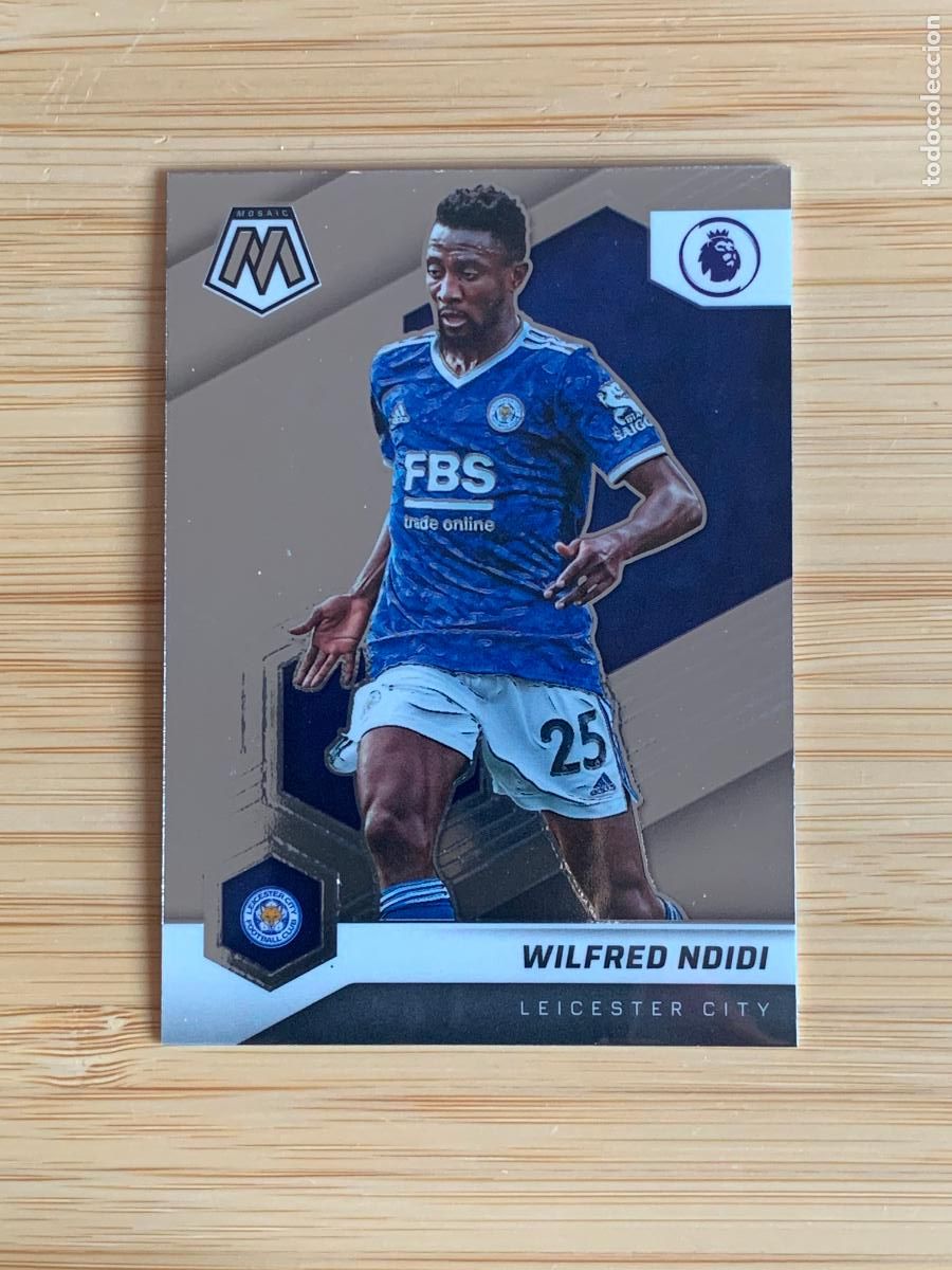 Football Stickers: WILFRED NDIDI - LEICESTER CITY - PANINI MOSAIC EPL 2021