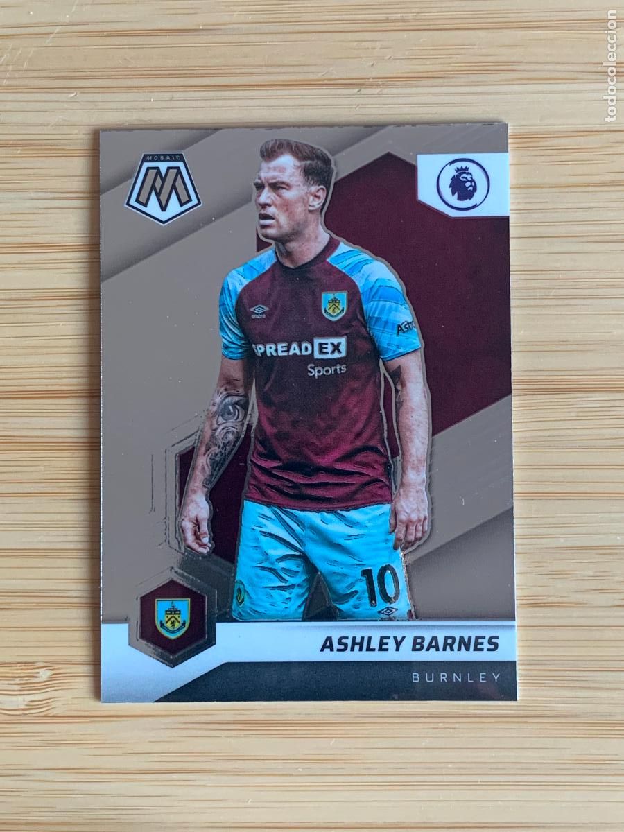 Football Stickers: ASHLEY BARNES - BURNLEY - PANINI MOSAIC EPL 2021