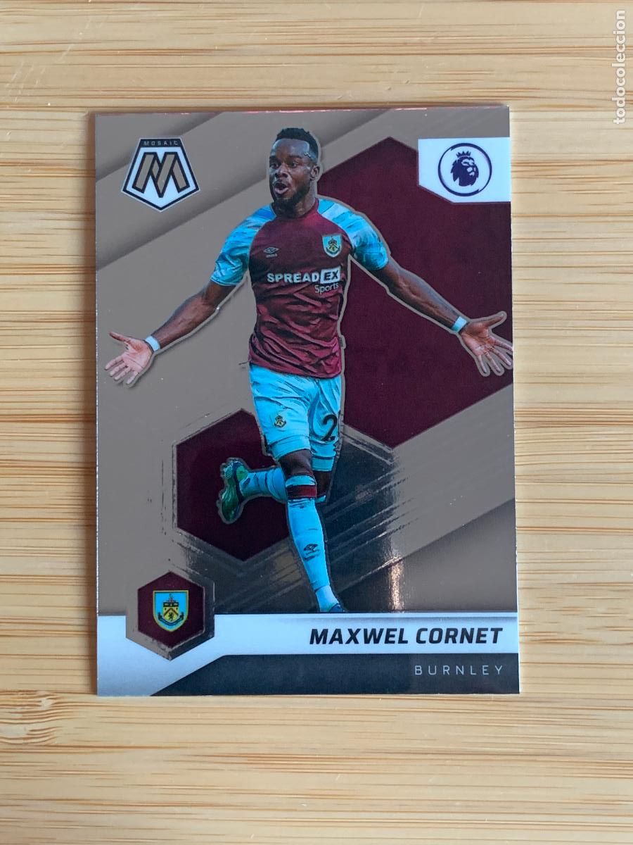 Football Stickers: MAXWEL CORNET - BURNLEY - PANINI MOSAIC EPL 2021