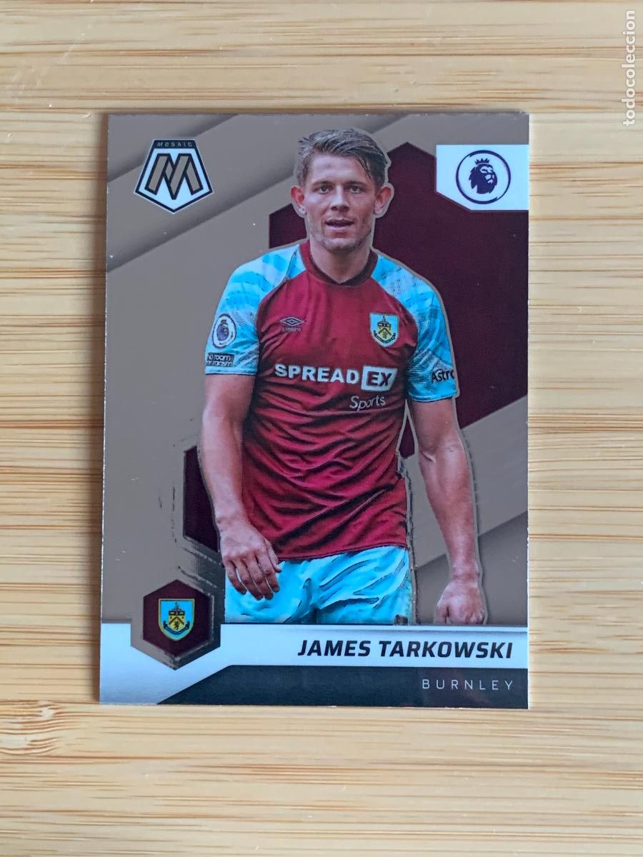 Figurine di Calcio: JAMES TARKOWSKI - BURNLEY - PANINI MOSAIC EPL 2021