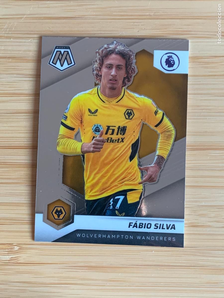 Figurine di Calcio: FABIO SILVA - WOLVERHAMPTON - PANINI MOSAIC EPL 2021