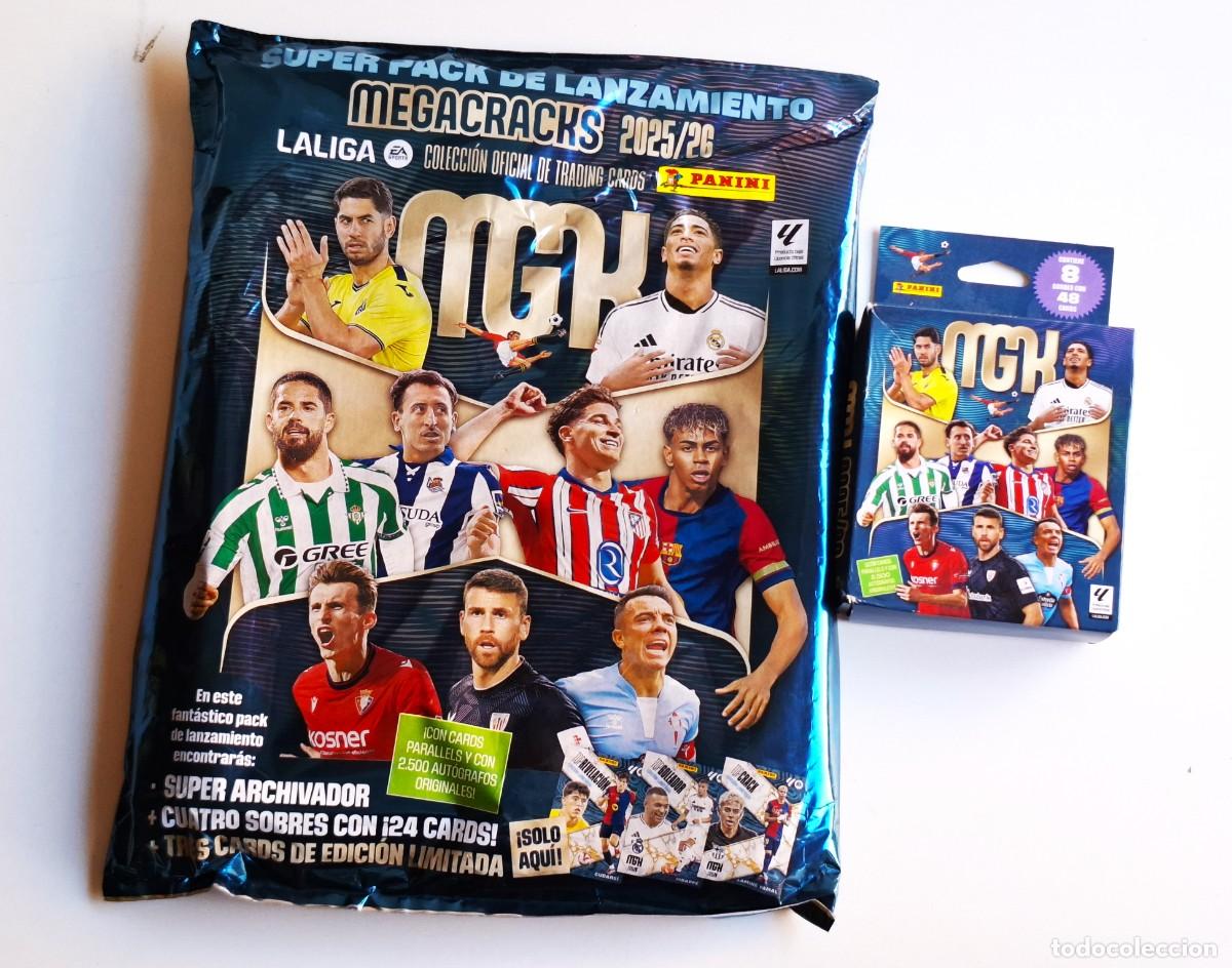 Cartes &agrave; collectionner de Football: PANINI - BOOSTER PACK - MEGACRACKS 2025/26 - NUEVOS ENTEROS Y SELLADOS MGK