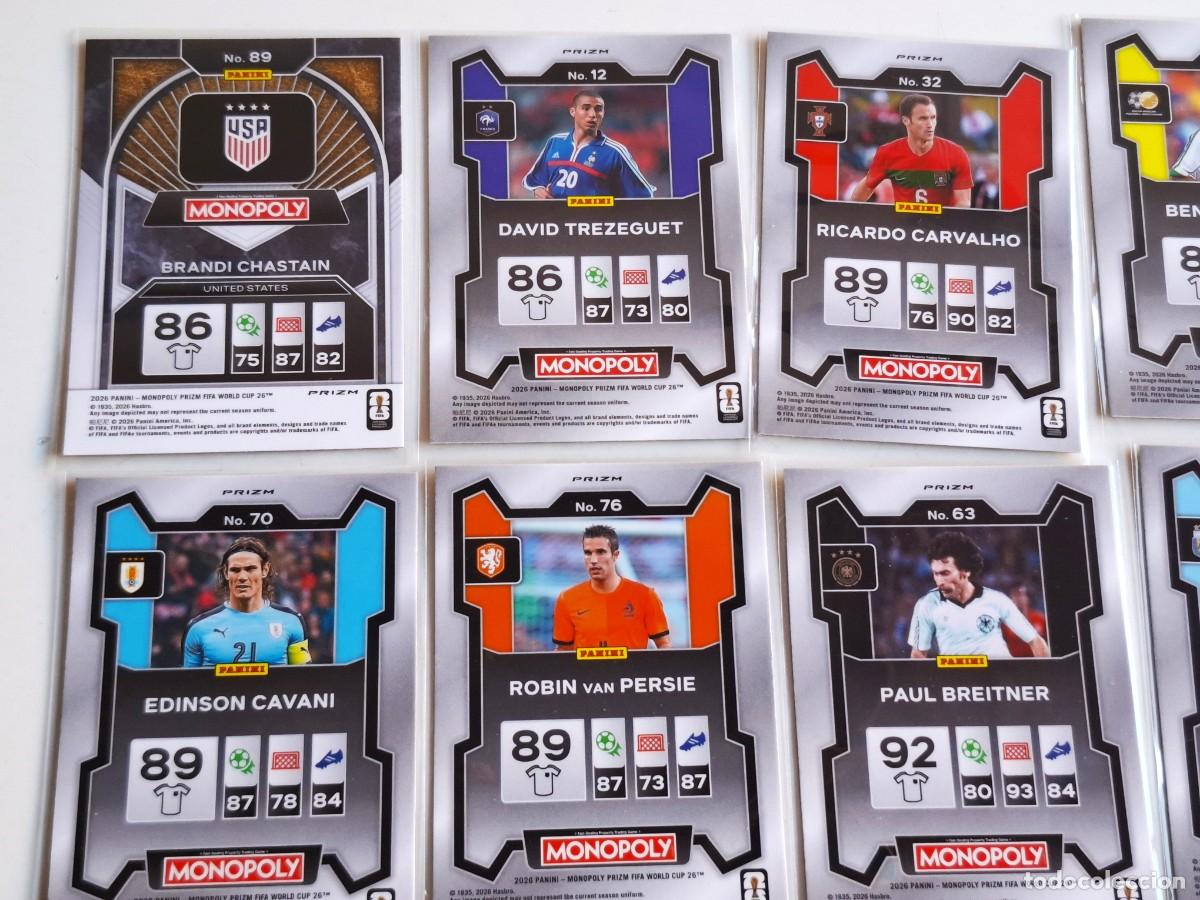 Cromos de f&uacute;tbol: LOTE TARJETAS MONOPOLY 2026 PANINI VARIAS - Foto 8